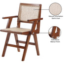 Meridian Preston Walnut Wood Dining Arm Chair IMAGE 9