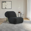 Meridian Quadra Black Fabric Accent Chair IMAGE 2