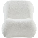 Meridian Quadra Cream Fabric Accent Chair IMAGE 4