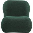 Meridian Quadra Green Fabric Accent Chair IMAGE 4