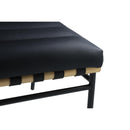 Meridian Burke Black Vegan Leather Dining Chair IMAGE 5