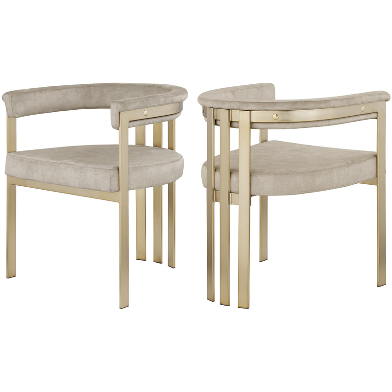 Meridian Marcello Dining Chair 595Stone-C IMAGE 1