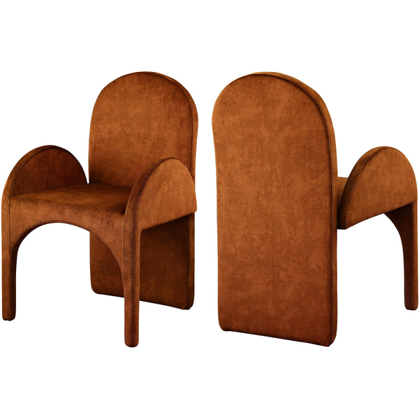 Meridian Summer Dining Chair 803Cognac-AC IMAGE 1