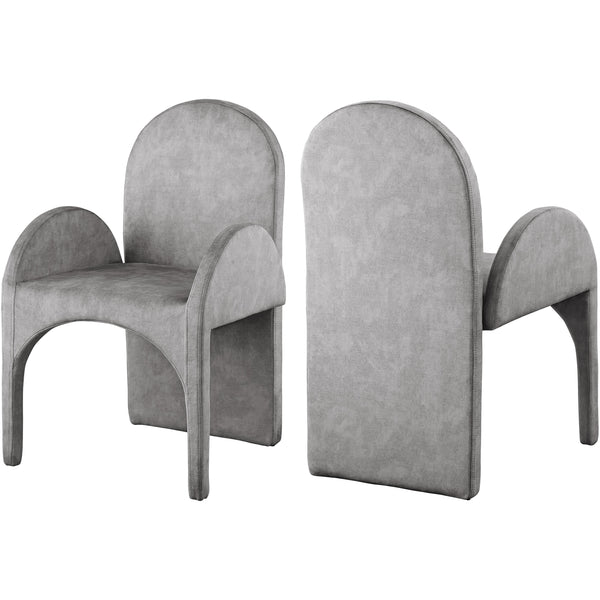 Meridian Summer Dining Chair 803Grey-AC IMAGE 1