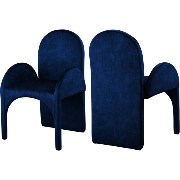 Meridian Summer Dining Chair 803Navy-AC IMAGE 1