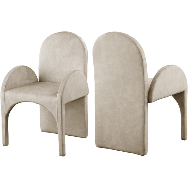 Meridian Summer Dining Chair 803Stone-AC IMAGE 1