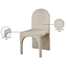 Meridian Summer Stone Velvet Dining Side Chair IMAGE 7