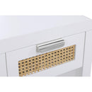 Meridian Langham White Night Stand IMAGE 15