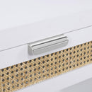 Meridian Langham White Night Stand IMAGE 15