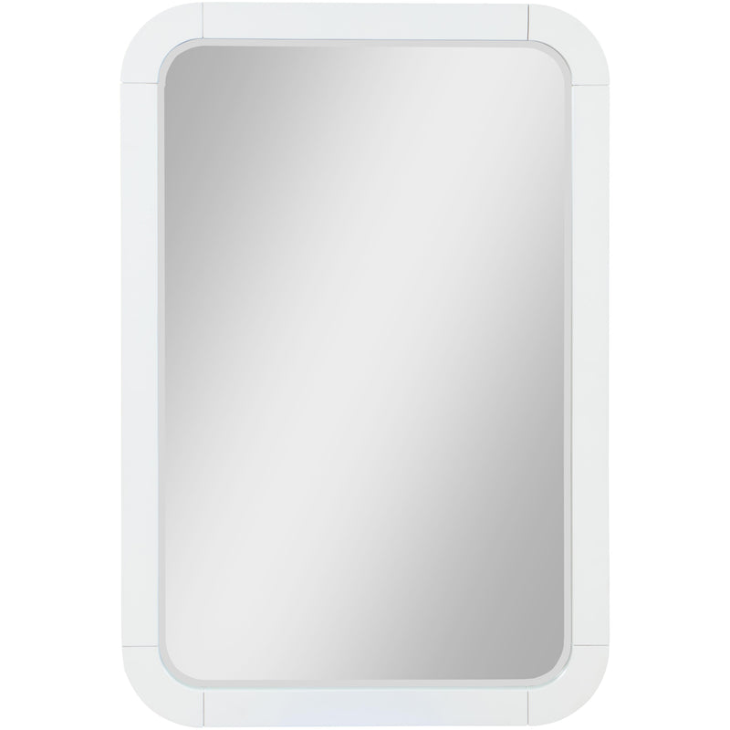 Meridian Sage Dresser Mirror 873White-M IMAGE 1