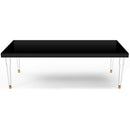 Meridian Bethany Black Dining Table IMAGE 4