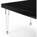 Meridian Bethany Black Dining Table IMAGE 5