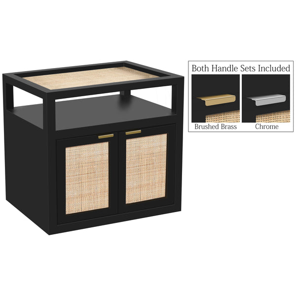 Meridian Cambria Nightstand 896Black-NS IMAGE 1