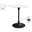 Meridian Holly Matte Black Counter Height Table (3 Boxes) IMAGE 5