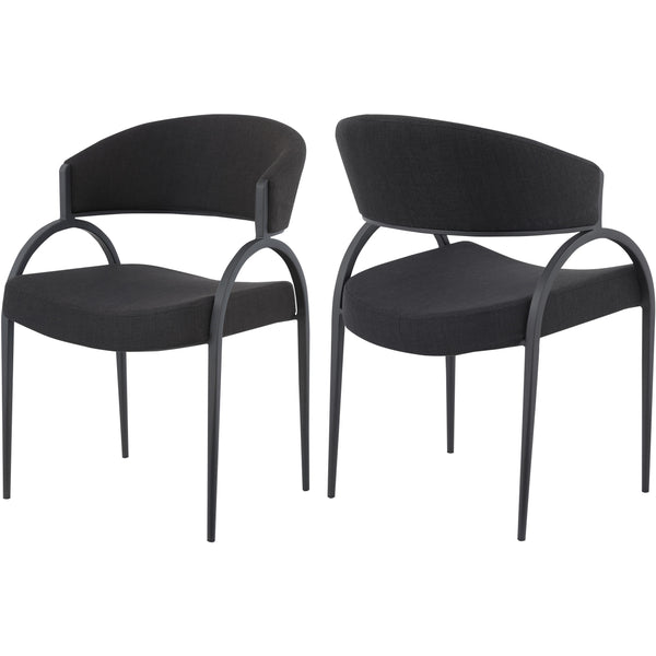 Meridian Privet Dining Chair 931Black-C IMAGE 1