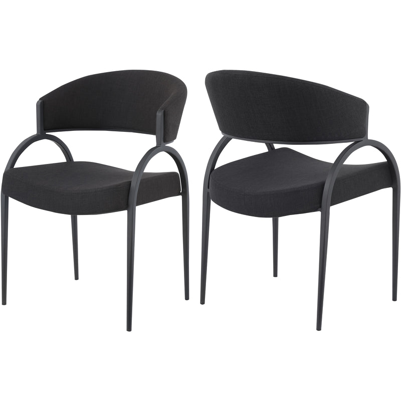 Meridian Privet Dining Chair 931Black-C IMAGE 1