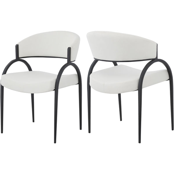 Meridian Privet Dining Chair 931Cream-C IMAGE 1