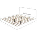 Meridian Tess Brown Velvet King Bed (3 Boxes) IMAGE 8