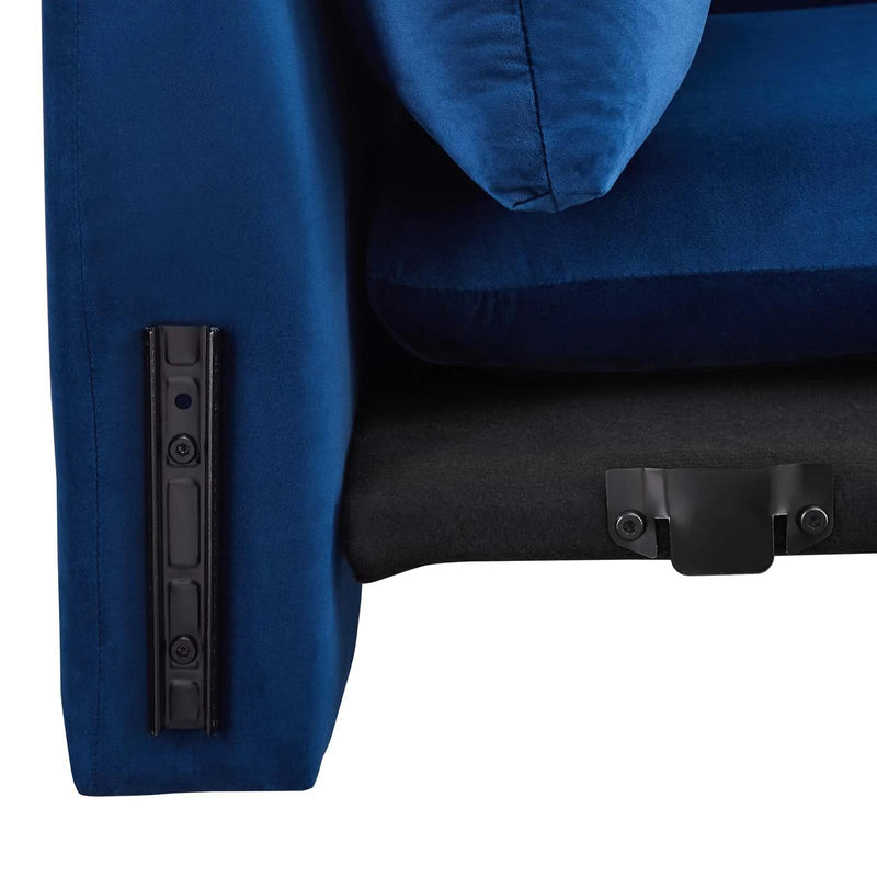 Modway Furniture Indicate Stationary Fabric Sofa EEI-5150-NAV IMAGE 6