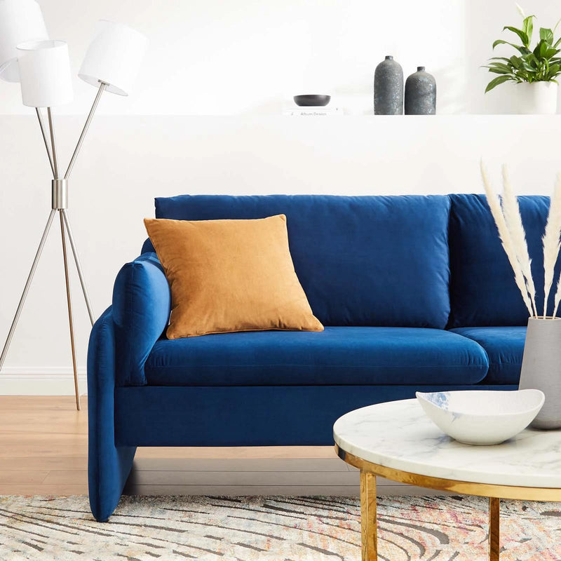 Modway Furniture Indicate Stationary Fabric Sofa EEI-5150-NAV IMAGE 7