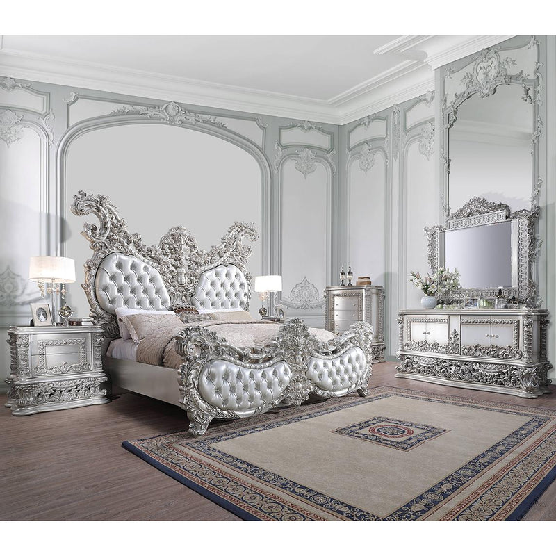 Acme Furniture Valkyrie King Upholstered Panel Bed BD00683EK IMAGE 6