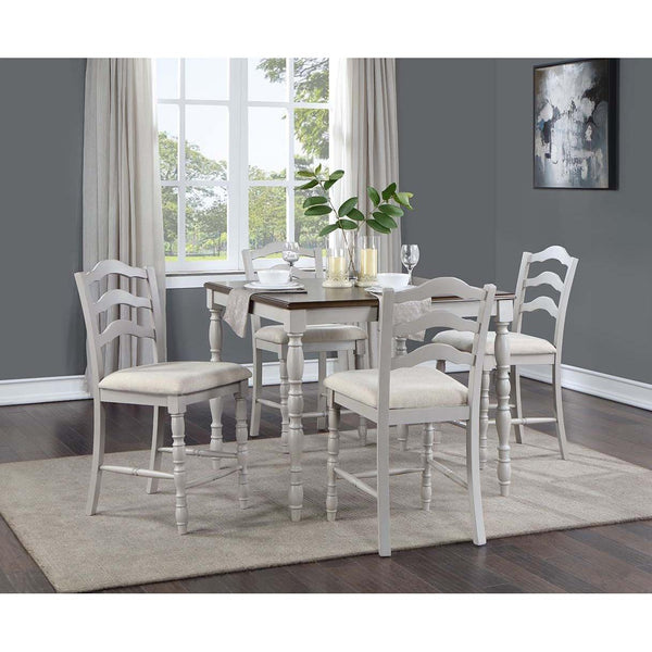 Acme Furniture Bettina 5 pc Counter Height Dinette DN01439 IMAGE 1