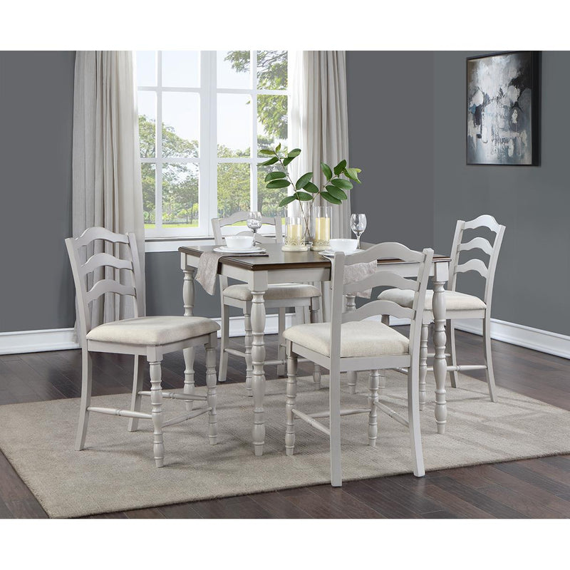 Acme Furniture Bettina 5 pc Counter Height Dinette DN01439 IMAGE 2