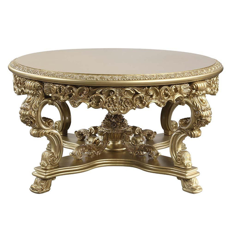 Acme Furniture Round Bernadette Dining Table DN01469 IMAGE 3