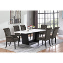  Coaster Furniture Alana 115172 Velvet Upholstered Dining Side Chair - Brown IMAGE 11