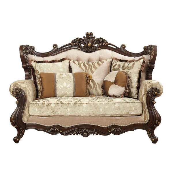 Acme Furniture Shalisa Stationary Fabric Loveseat LV01586 IMAGE 1