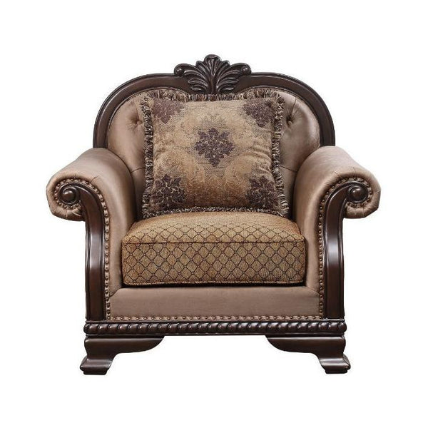 Acme Furniture Chateau De Ville Stationary Fabric Chair LV01590 IMAGE 1