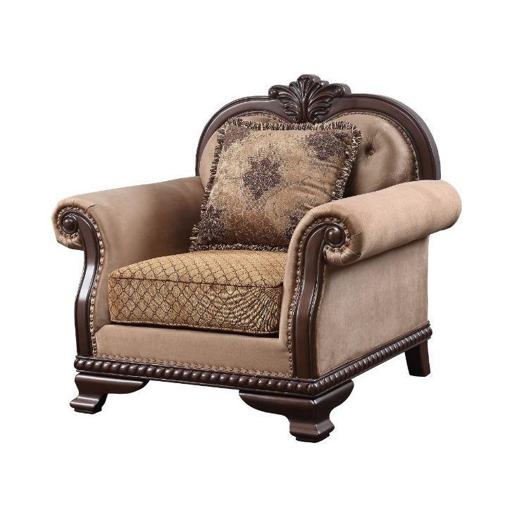 Acme Furniture Chateau De Ville Stationary Fabric Chair LV01590 IMAGE 2