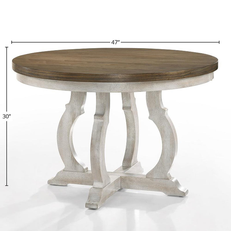 Acme Furniture Cillin DN01805 Round Dining Table IMAGE 4