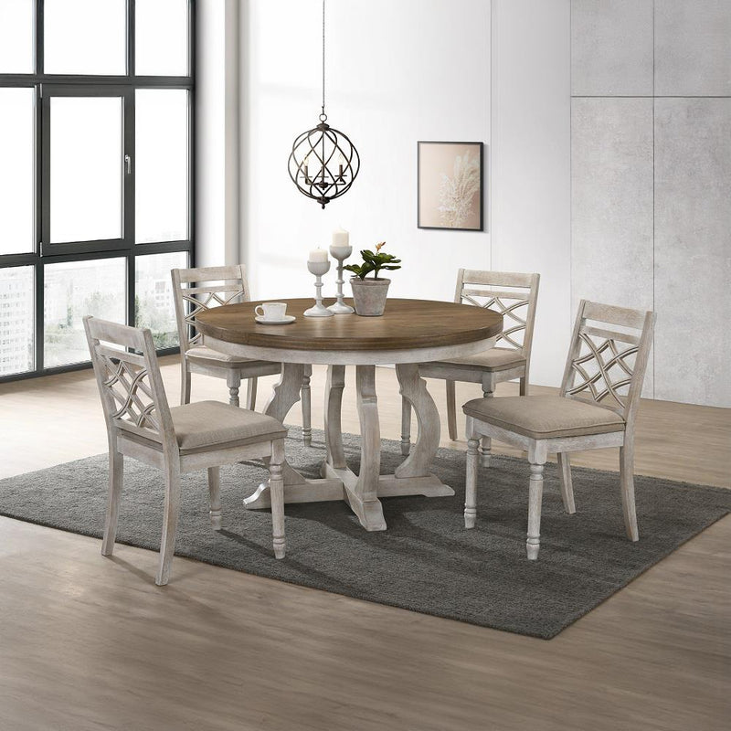 Acme Furniture Cillin DN01805 Round Dining Table IMAGE 5