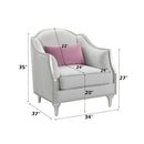 Acme Furniture Kasa LV01501 Chair with Pillow IMAGE 8