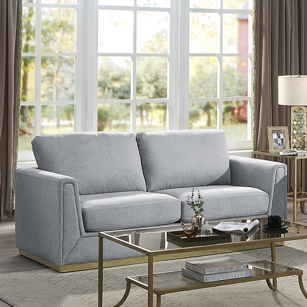 Acme Furniture Valin Stationary Fabric Sofa LV01744 IMAGE 1