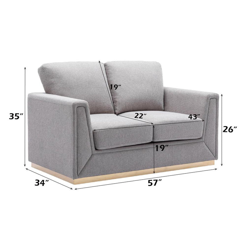 Acme Furniture Valin LV01745 Loveseat IMAGE 9