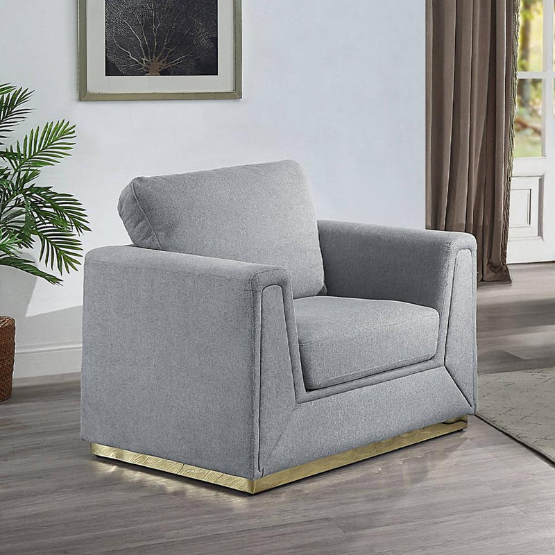 Acme Furniture Valin Stationary Fabric Chair LV01746 IMAGE 1