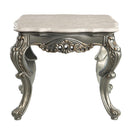 Acme Furniture Miliani LV01784 End Table with Marble Top IMAGE 3