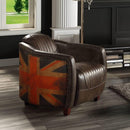 Acme Furniture Brancaster Stationary Leather Chair LV01811 IMAGE 1