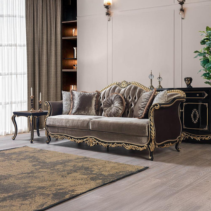 Acme Furniture Betria LV01887 Sofa with 5 Pillows IMAGE 5