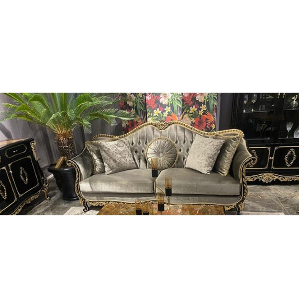 Acme Furniture Betria Stationary Fabric Loveseat LV01888 IMAGE 1
