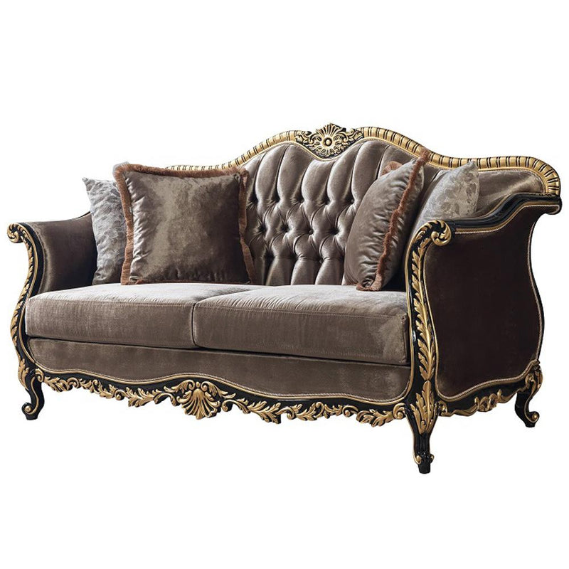 Acme Furniture Betria LV01888 Loveseat with 4 Pillows IMAGE 2