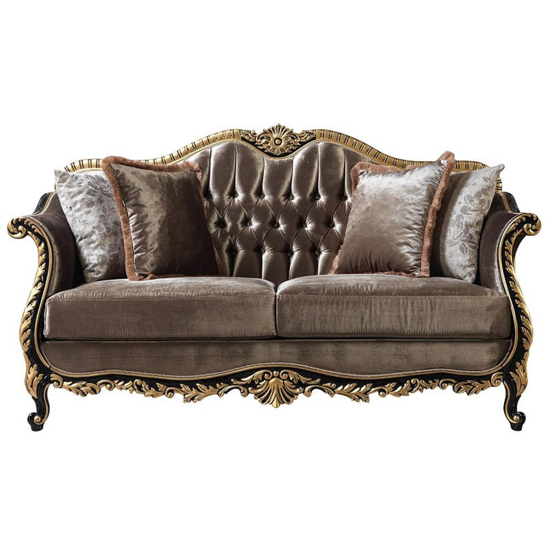 Acme Furniture Betria LV01888 Loveseat with 4 Pillows IMAGE 3
