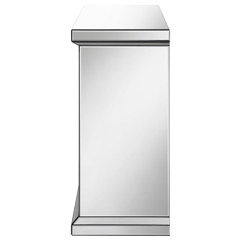 Coaster Furniture Gilmore 991048 Mirrored Freestanding Electric Fireplace - Silver IMAGE 11