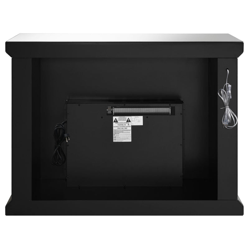 Coaster Furniture Gilmore 991048 Mirrored Freestanding Electric Fireplace - Silver IMAGE 13