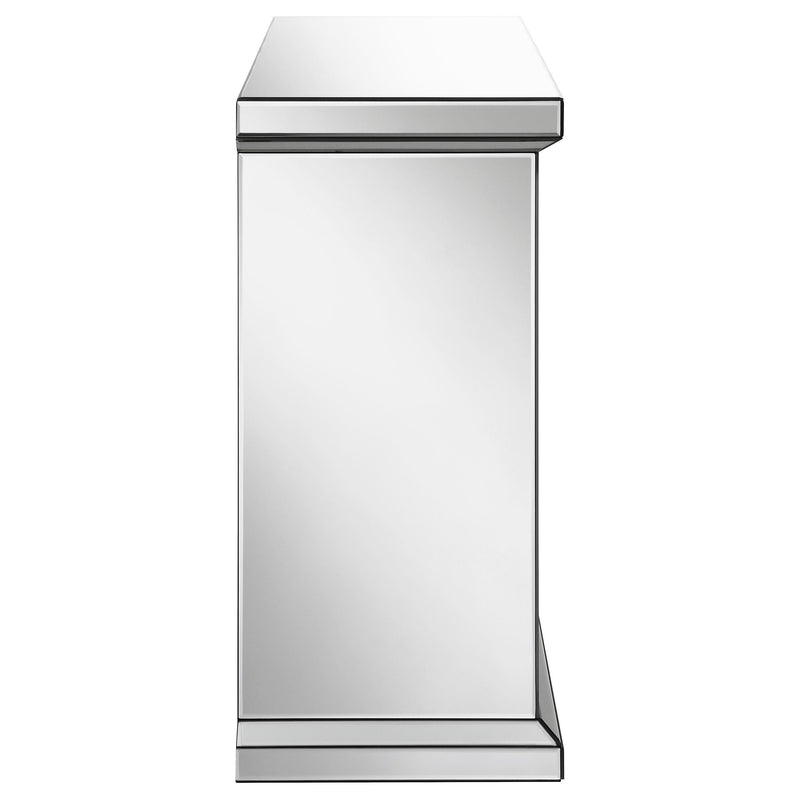 Coaster Furniture Gilmore 991048 Mirrored Freestanding Electric Fireplace - Silver IMAGE 14
