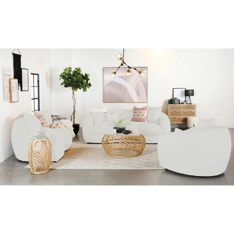 Coaster Furniture Isabella Stationary Fabric Loveseat 509872 IMAGE 2
