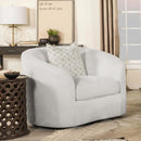  Coaster Furniture Rainn 509173 Boucle Upholstered Sloped Arm Accent Chair - Latte IMAGE 8