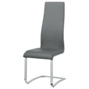  Coaster Furniture Montclair 100515GRY Upholstered Dining Side Chair - Grey IMAGE 4